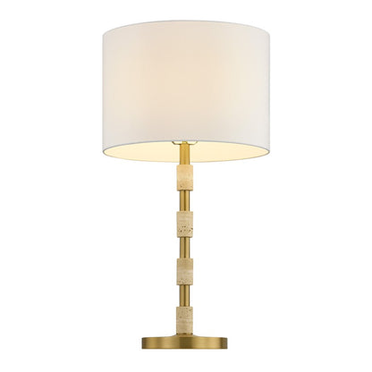 Savoy House Bartow 1 Lt Table Lamp, White