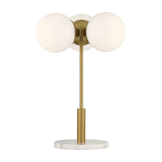 Savoy House Turin 3 Lt Table Lamp, White Opal - 11-DF13