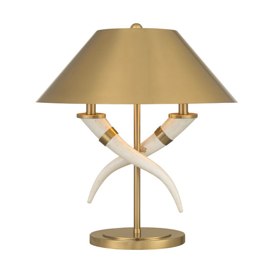 Savoy House Hearne 2 Lt Table Lamp, Brass