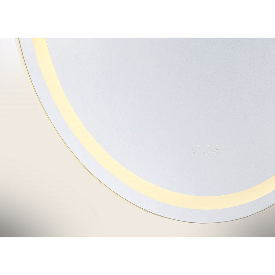 Savoy House Beckett LED Rnd Frontlit & Backlit Mirror