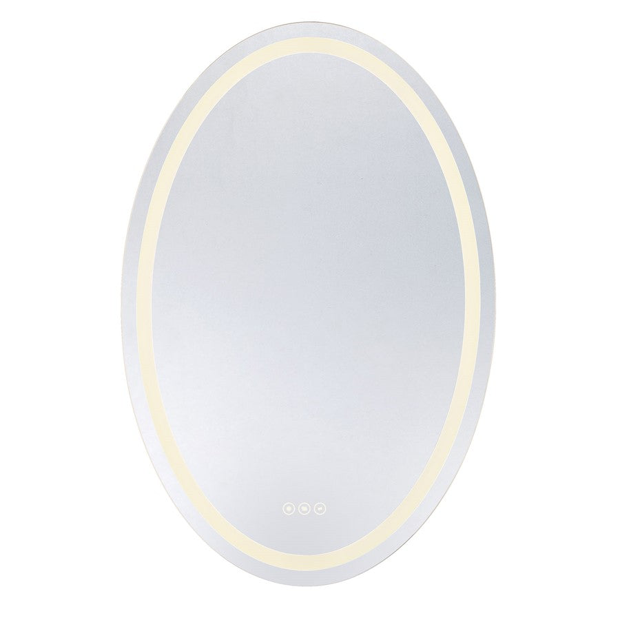 Savoy House Beckett Led Oval Frontlit & Backlit Mirror - 2-1228-24X36
