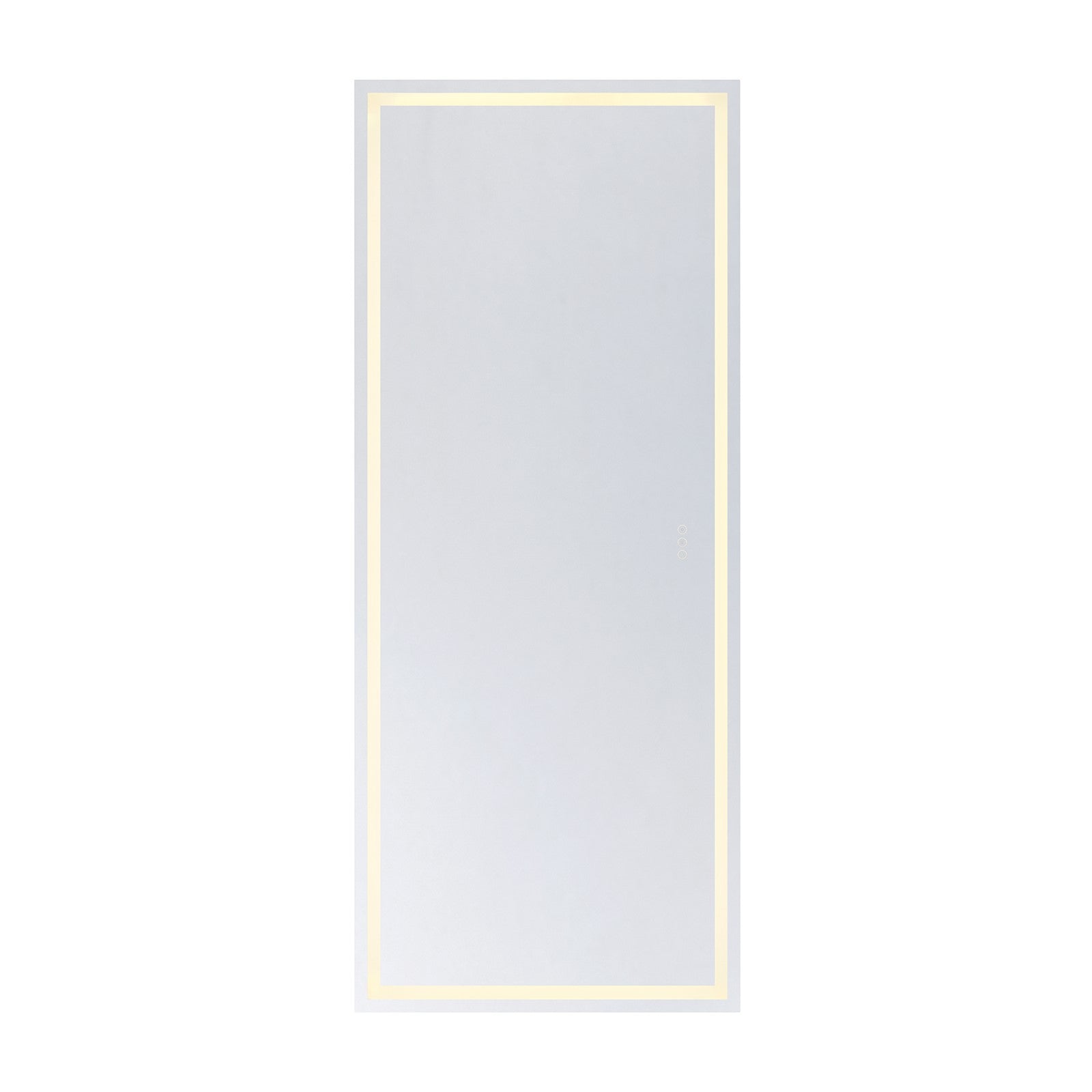 Savoy House Beckett 72in LED Rectangle Frontlit Mirror | Frost Metal Frame | Bathroom & Vanity Illuminated Mirror | 72 x 30 x 1.13 | Model 2-1236-30X72