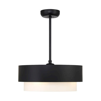 Savoy House Diana LED Fan D'Lier, Matte Black