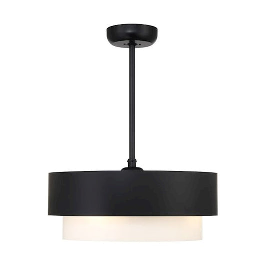 Savoy House Diana LED Fan D'Lier, Matte Black