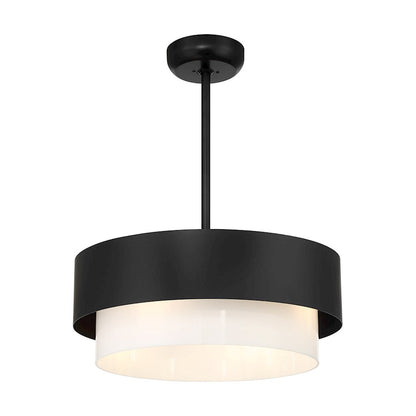 Savoy House Diana LED Fan D'Lier, Matte Black