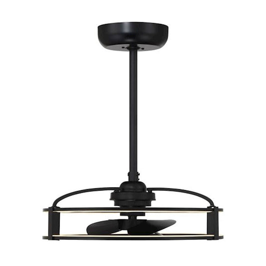 Savoy House Vesta LED Fan D'Lier, Matte Black