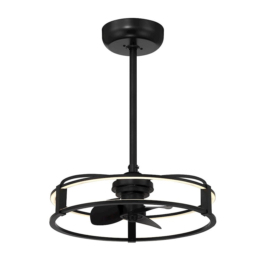 Savoy House Vesta LED Fan D'Lier, Matte Black