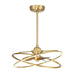 Savoy House Dorado LED Fan D'Lier, Warm Brass - 24-FD-745-322