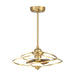 Savoy House Hydra LED Fan D'Lier, Warm Brass - 24-FD-945-322