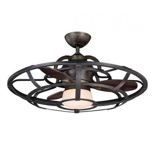 Savoy House Alsace LED Fan D'Lier, Reclaimed Wood
