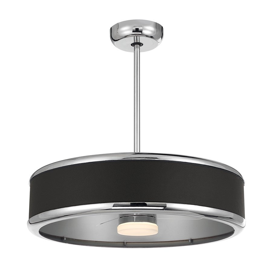 Savoy House Archer Lt Ceiling Fan, Fan D'Lier, Polished Nickel - 28-FD-485-109