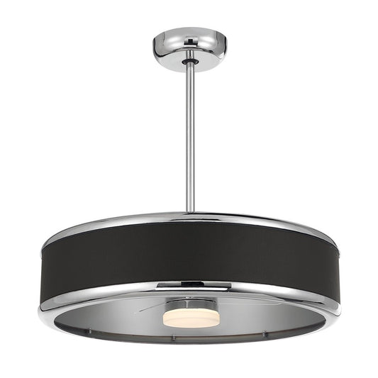 Savoy House Archer Lt Ceiling Fan, Fan D'Lier, Polished Nickel - 28-FD-485-109