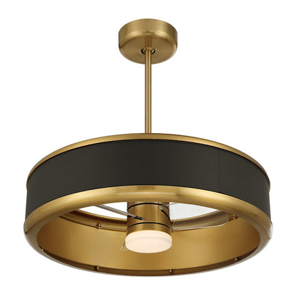 Savoy House Archer Lt Ceiling Fan, Fan D'Lier, Warm Brass