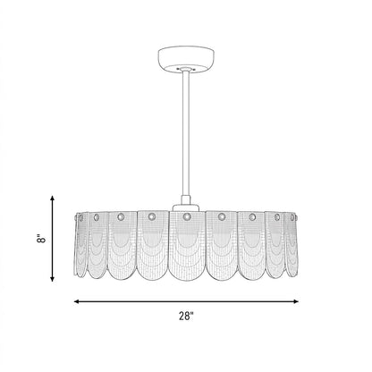Savoy House Ashton 5 Lt Ceiling Fan, Fan D'Lier, Noble Brass