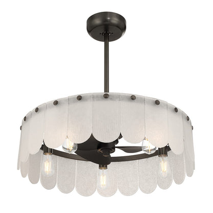 Savoy House Ashton 5Lt Ceiling Fan, Mediterranean Bronze
