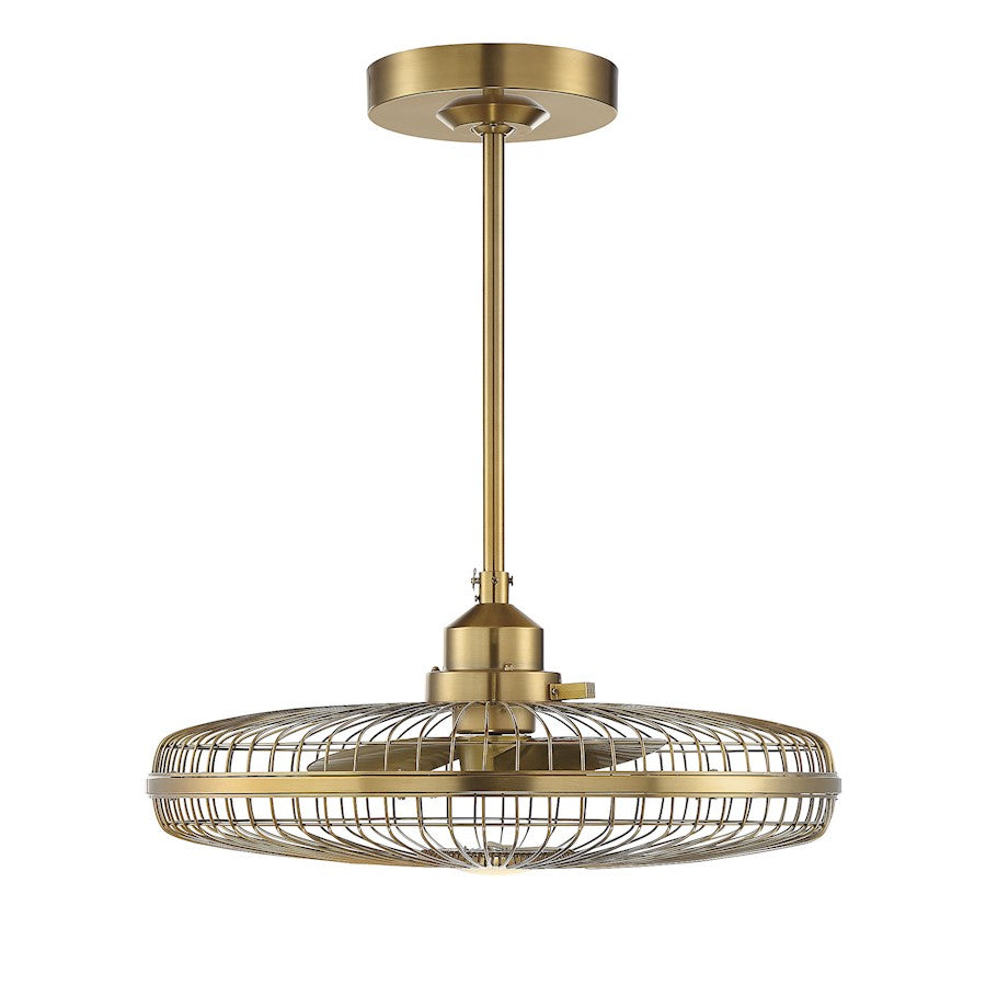 Savoy House Wetherby LED Fan D'Lier, Warm Brass - 29-FD-122-322