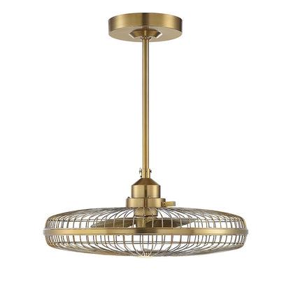 Savoy House Wetherby LED Fan D'Lier, Warm Brass - 29-FD-122-322