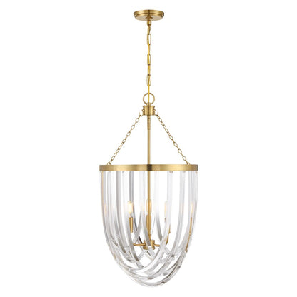 Savoy House Jennings 3 Lt Pendant, Warm Brass