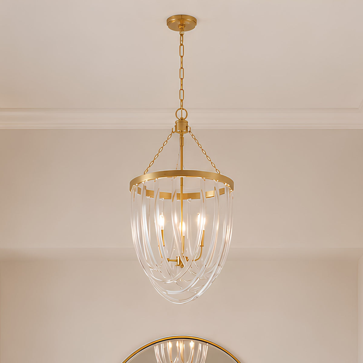 Savoy House Jennings 3 Lt Pendant, Warm Brass