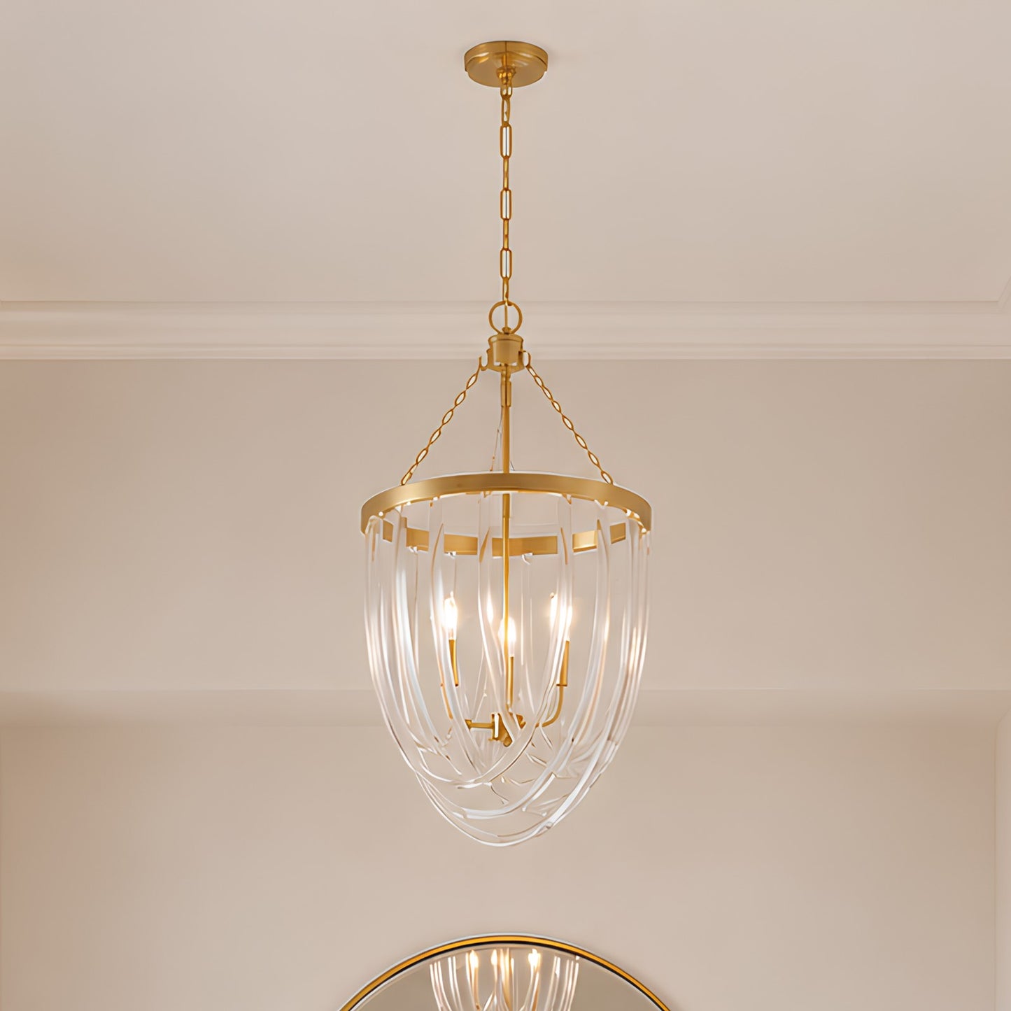 Savoy House Jennings 3 Lt Pendant, Warm Brass