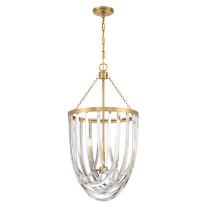 Savoy House Jennings 3 Lt Pendant, Warm Brass