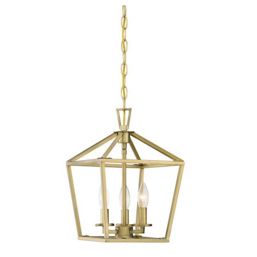 Savoy House Townsend 3-Light Pendant, Warm Brass - 3-420-3-322