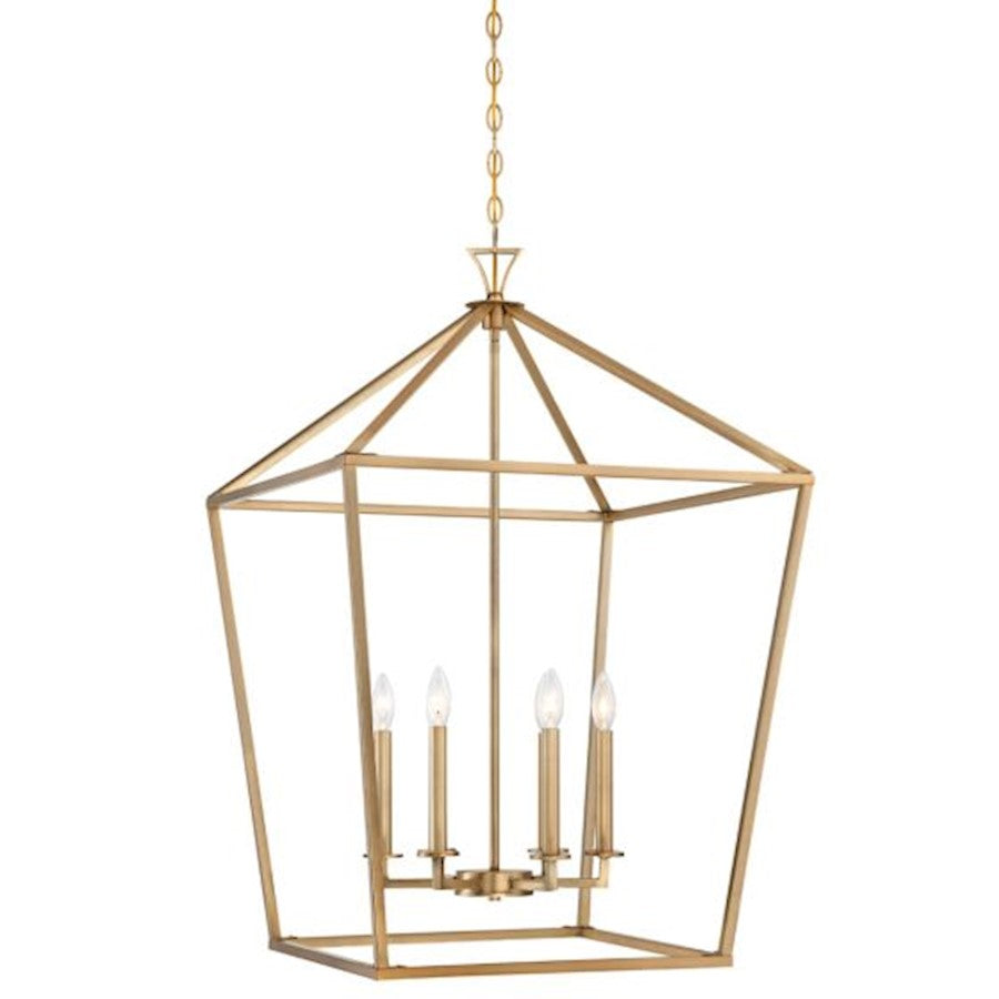 Savoy House Townsend 6-Light Pendant, Warm Brass - 3-422-6-322