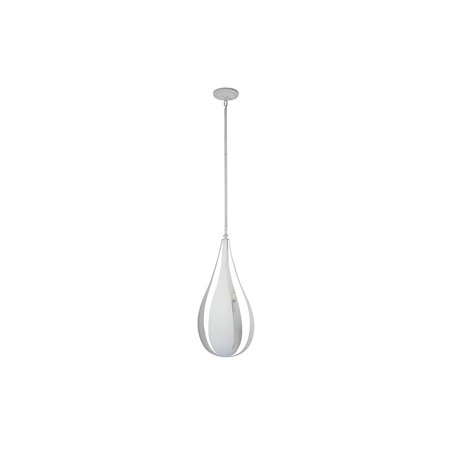 5 Light Pendant, Black Cashmere