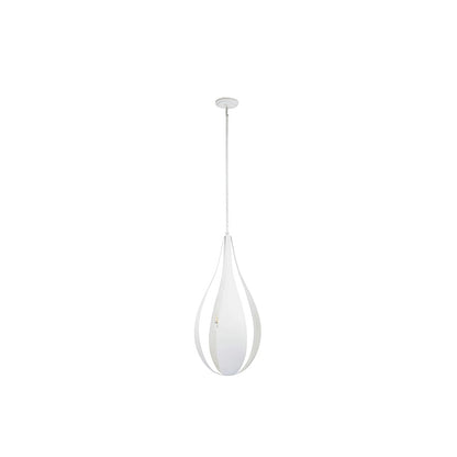 5 Light Pendant, Black Cashmere