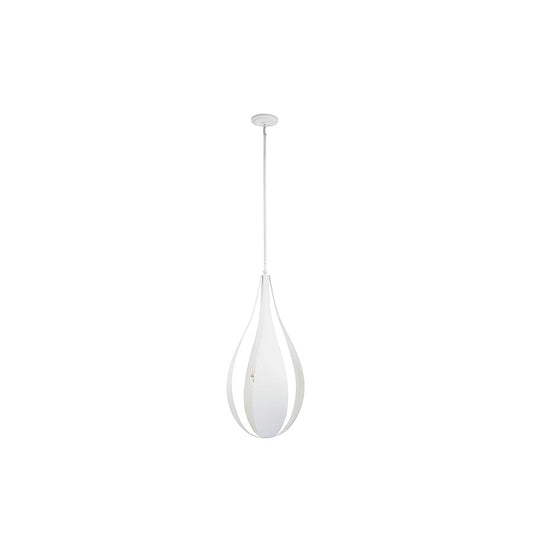 5 Light Pendant, Black Cashmere