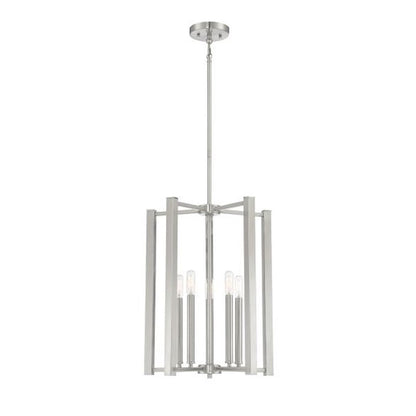 Savoy House Benson 5-Light Pendant, Satin Nickel - 3-7701-5-SN