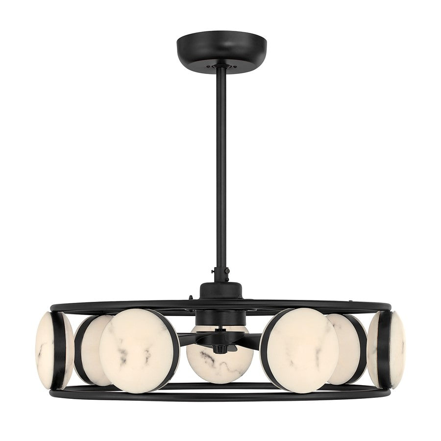 Savoy House Castra Lt Ceiling Fan, Fan D'Lier, Matte Black - 30-FD-435-89