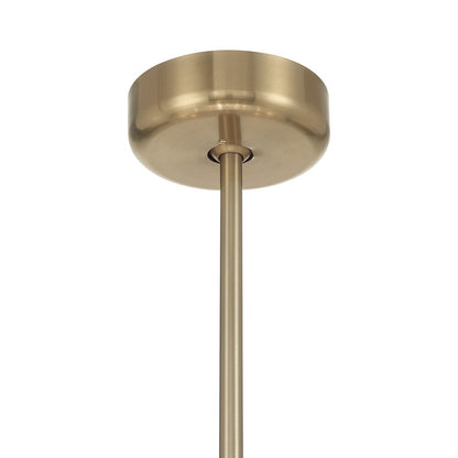 Savoy House Celina 12 Lt Ceiling Fan, Fan D'Lier, Noble Brass