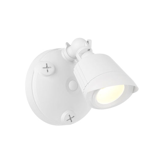 Essentials 1 Light Outdoor Flood, White