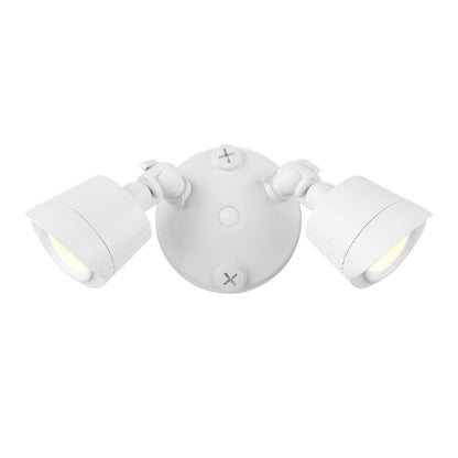 Essentials 2 Light LED Double Flood Light, White