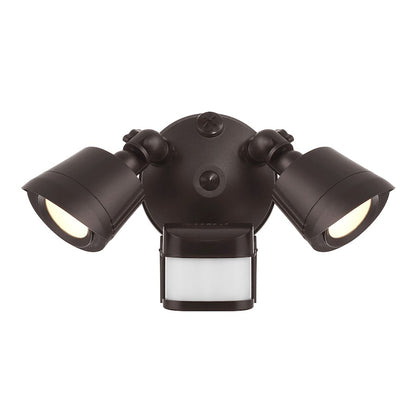 Essentials 2Lt LED Motion Sensor Double Flood Light, BZ