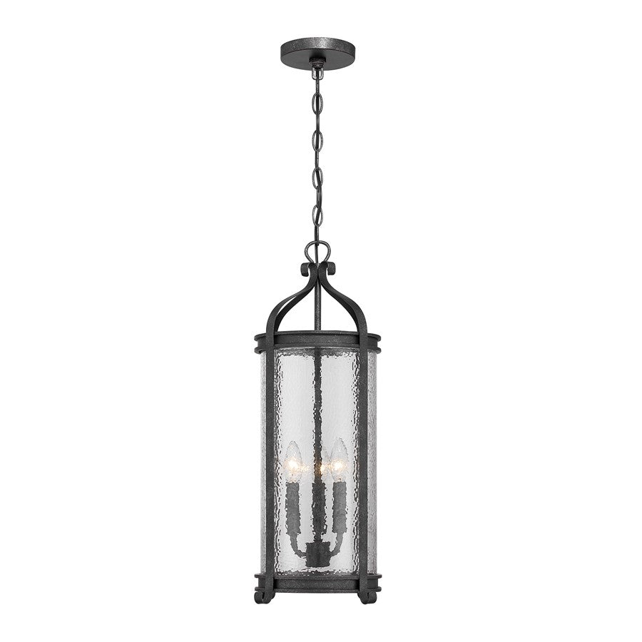 Savoy House Preston 3Lt Outdoor Hanging Lantern, Iron, Iron Oxide