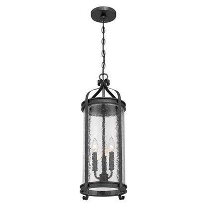 Savoy House Preston 3Lt Outdoor Hanging Lantern, Iron, Iron Oxide