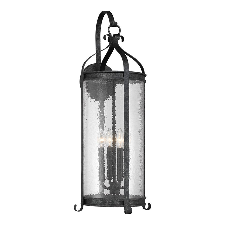 Savoy House Preston 4Lt Outdoor Wall Lantern, Iron, Iron Oxide - 5-111-337