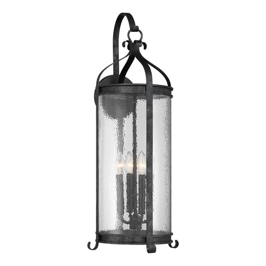 Savoy House Preston 4Lt Outdoor Wall Lantern, Iron, Iron Oxide