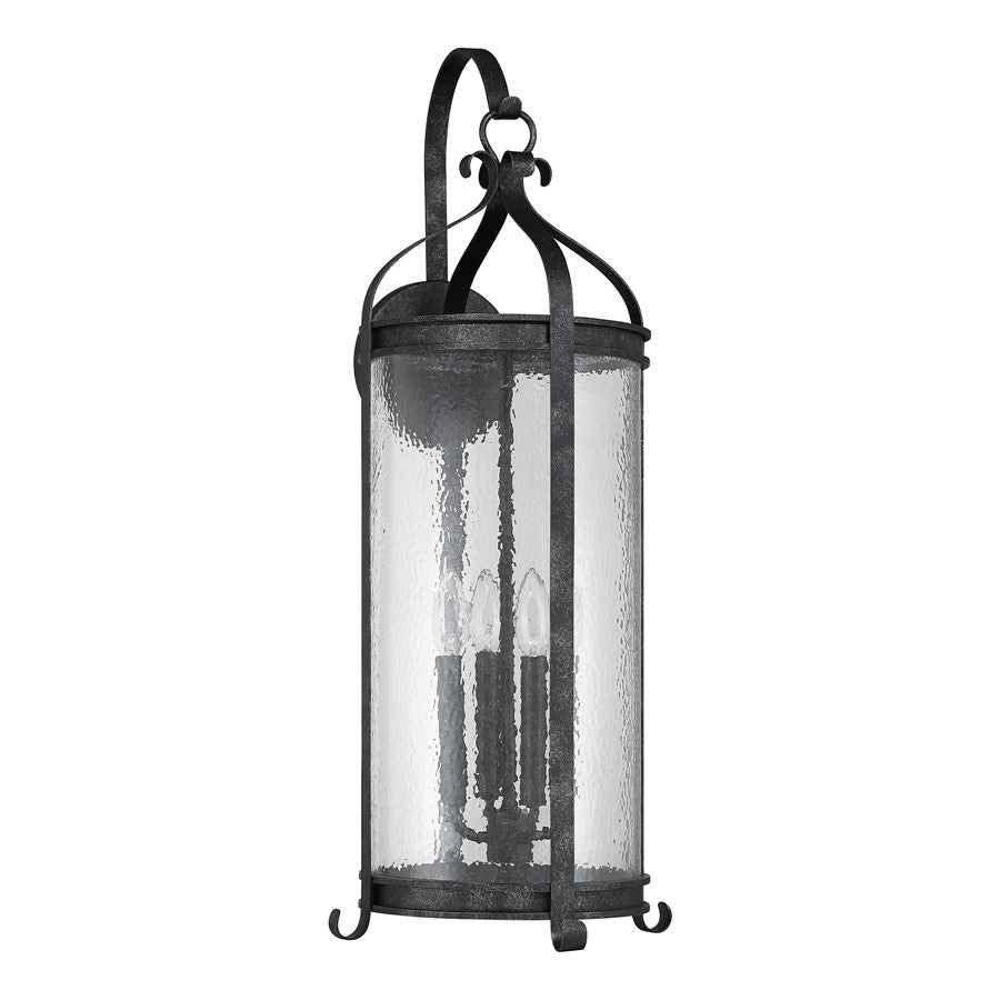 Savoy House Preston 4Lt Outdoor Wall Lantern, Iron, Iron Oxide