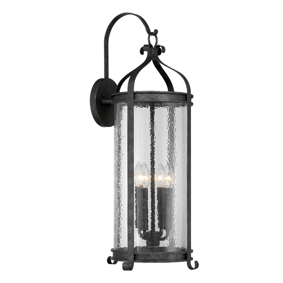 Savoy House Preston 4Lt Outdoor Wall Lantern, Iron, Iron Oxide