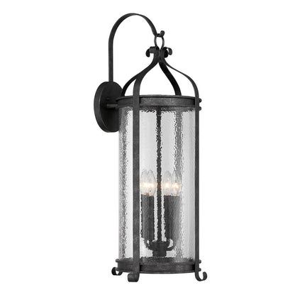 Savoy House Preston 4Lt Outdoor Wall Lantern, Iron, Iron Oxide