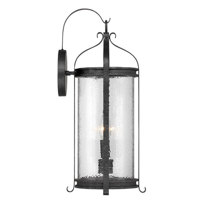 Savoy House Preston 2Lt Outdoor Wall Lantern, Iron, Iron Oxide