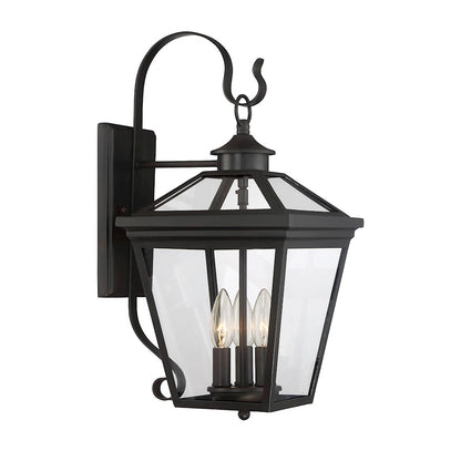 3 Light Outdoor Wall Lantern