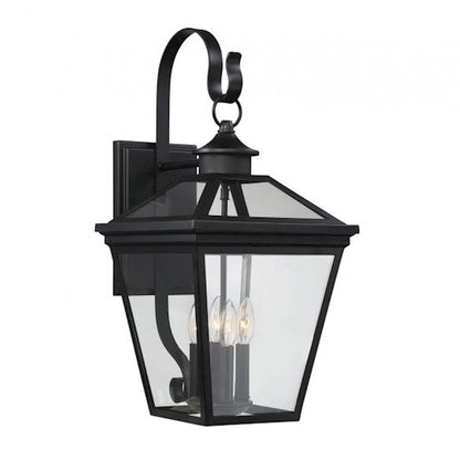 Savoy House Ellijay 4-Light Outdoor Wall Lantern, Black - 5-142-BK