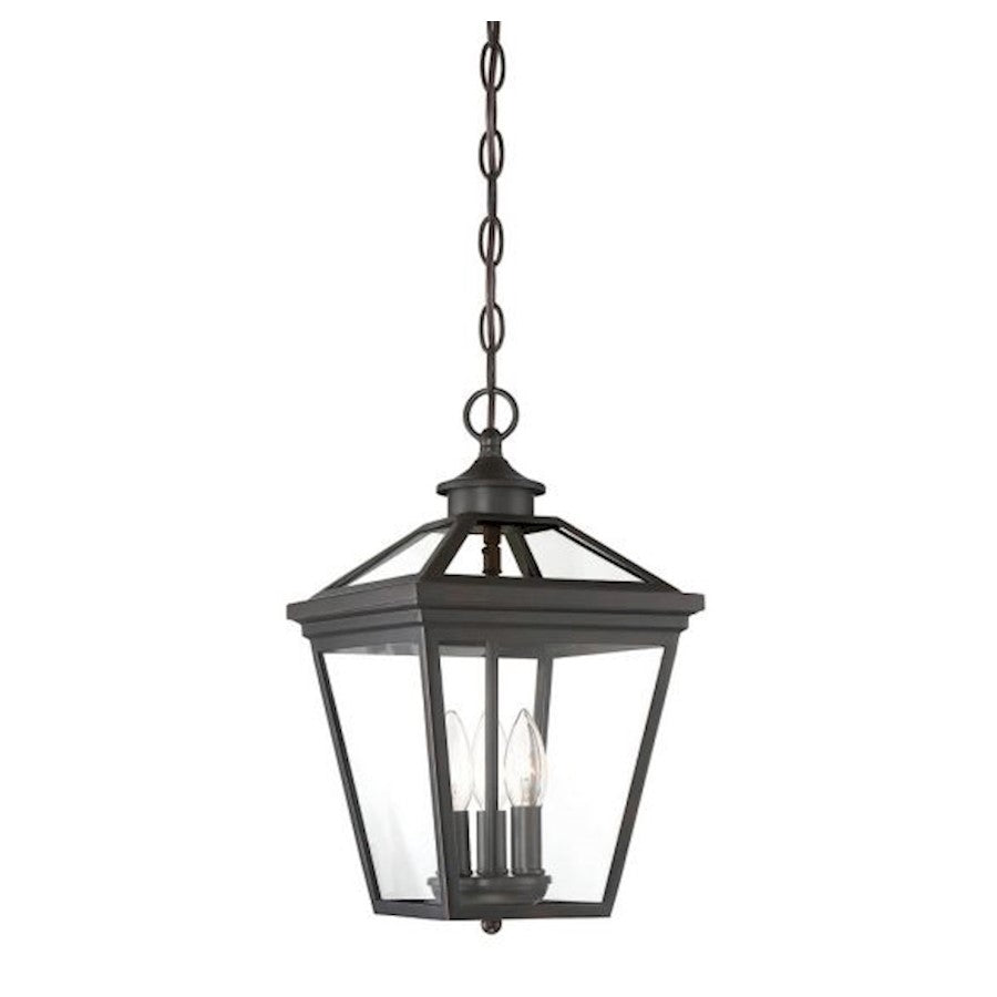 Savoy House Ellijay 3-Light Outdoor Hanging Lantern, English Bronze - 5-146-13