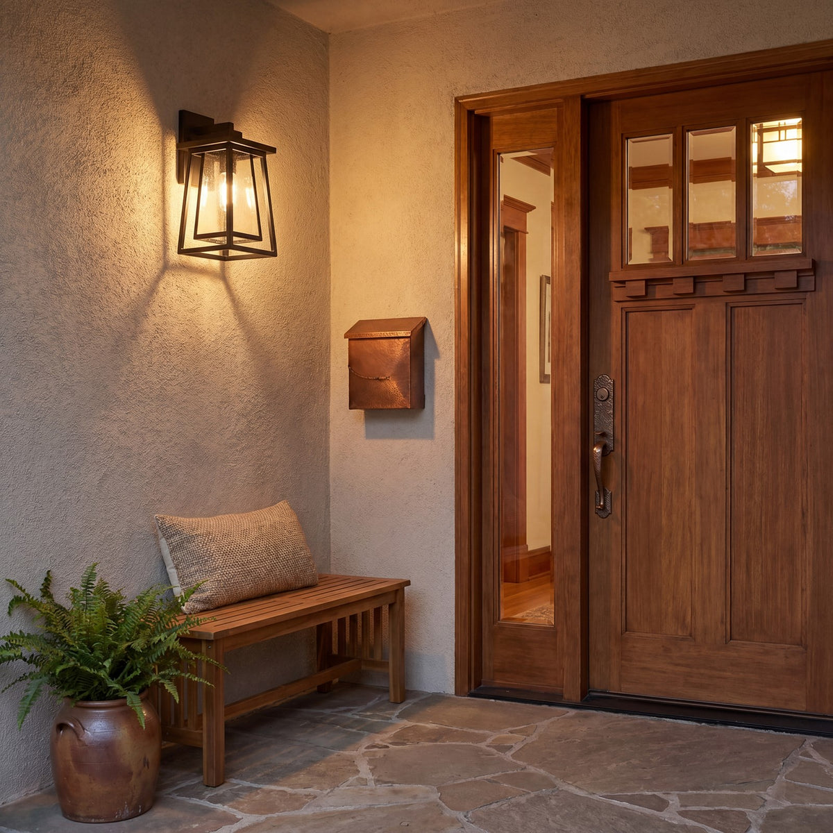 1 Light 11" Outdoor Wall Lantern