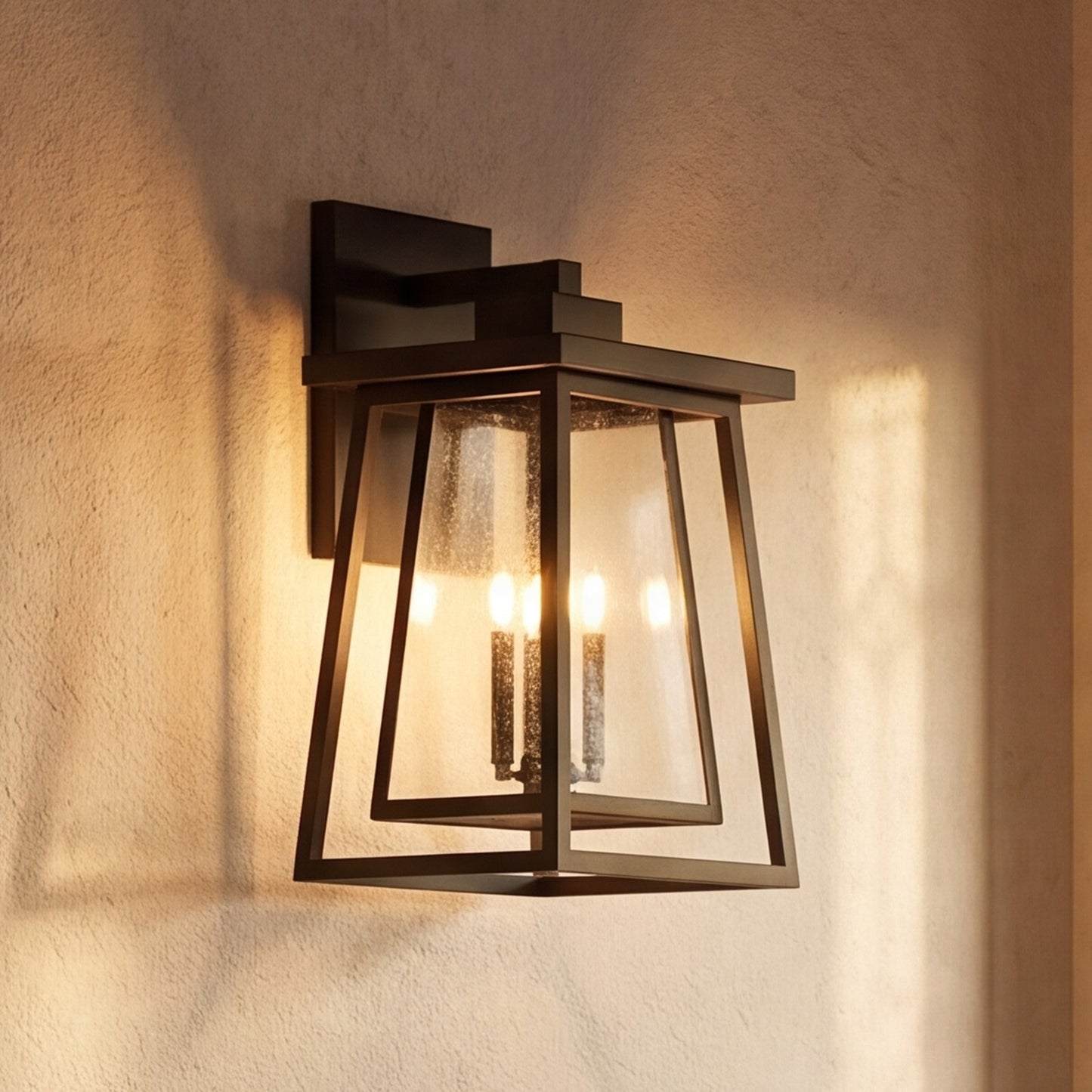 3 Light Outdoor Wall Lantern