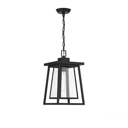 Savoy House Denver 1-Light Outdoor Hanging Lantern, Matte Black - 5-2025-BK